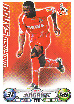 Wilfried Sanou 1. FC Koln 2009/10 Topps MA Bundesliga #175